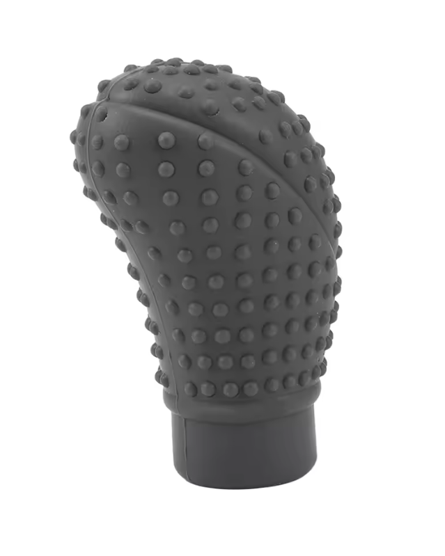 Tırtıklı Silikon Vites Kılıfı (gri)