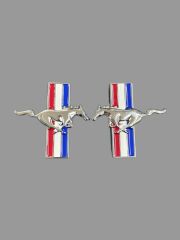 Mustang Küçük Döküm Arma (Çift)