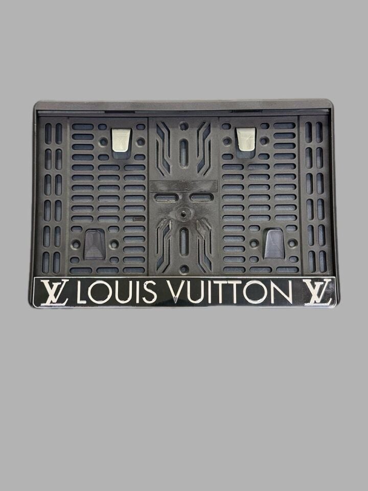 Motosiklet Plakalık Luis Vuitton