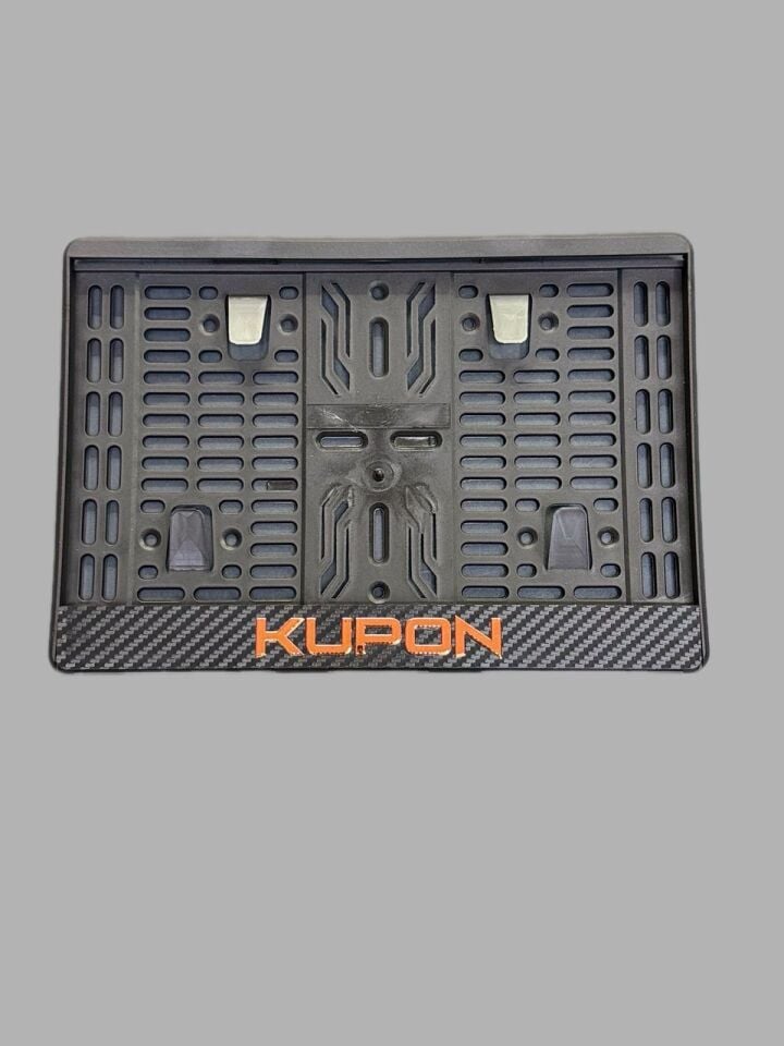 Motosiklet Plakalık Kupon Karbonlı