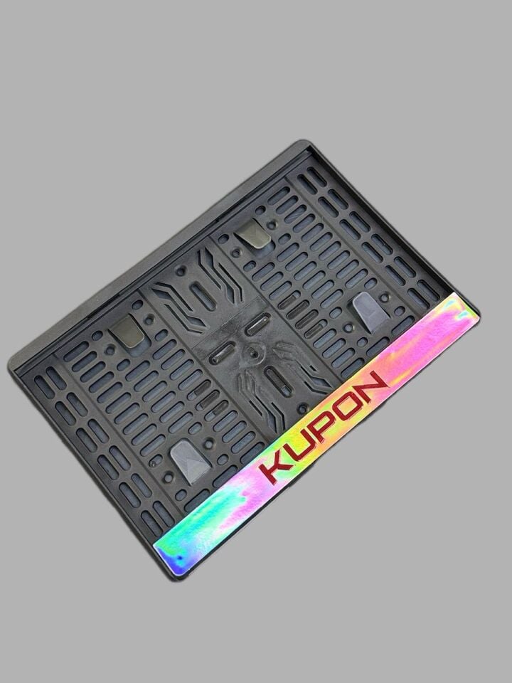 Motosiklet Plakalık Kupon Hologramlı