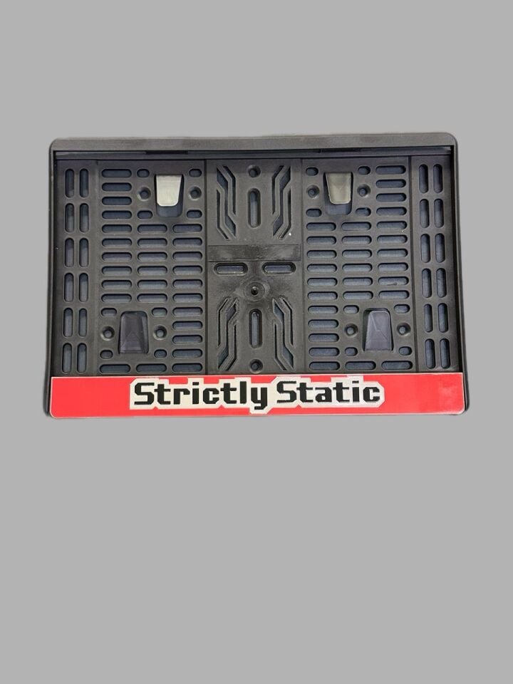 Motosiklet Plakalık Strictly Static