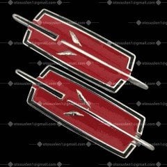 Pontiac Küçük Döküm Arma (Çift)