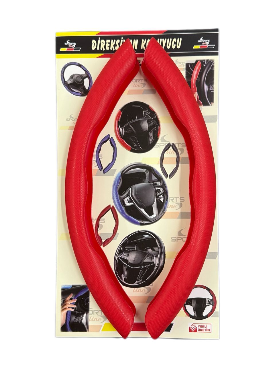 Direksiyon Koruyucu Kapak Kırmızı