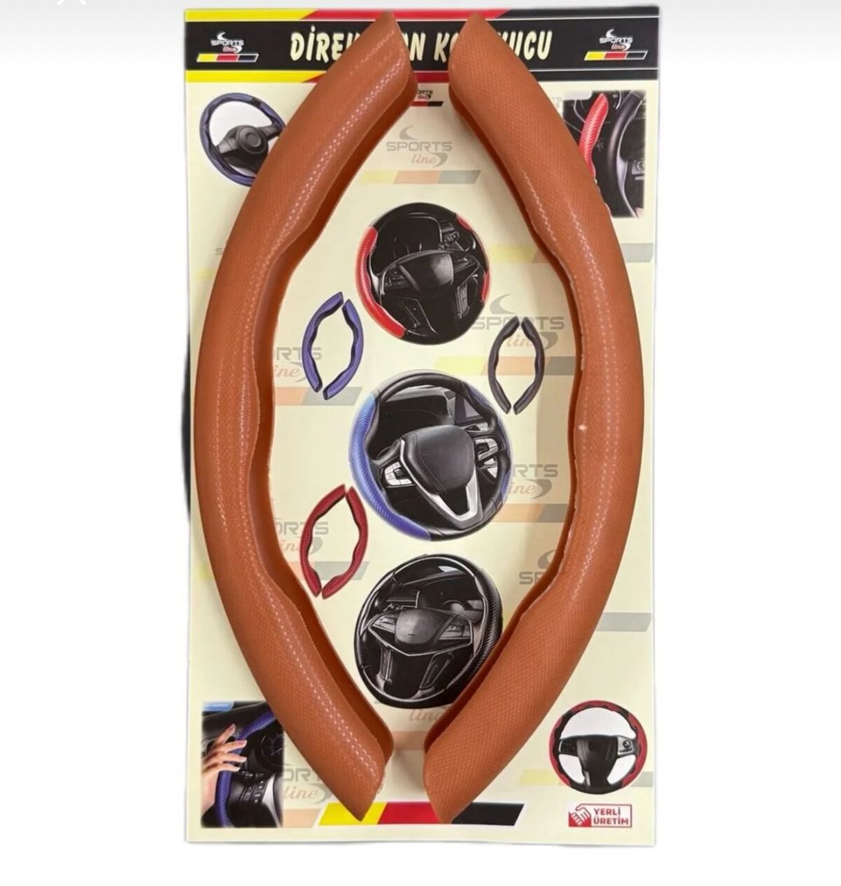 Direksiyon Koruyucu Kapak Kahverengi