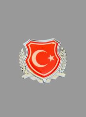 Ay yıldız Çelenkli Döküm Araç Aksesuarı