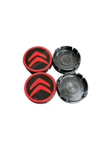 Citroen kırmızı jant göbeği