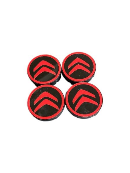 Citroen kırmızı jant göbeği