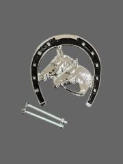 Çift Kafalı Renkli At Nalı Panjur Araç Aksesuarı