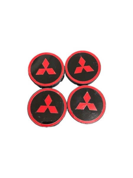 Mitsubishi kırmızı jant göbeği