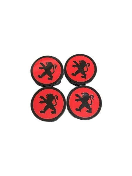 Peugeot kırmızı jant göbeği