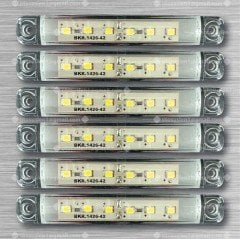 6'lı Led Beyaz