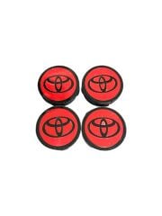 Toyota kırmızı jant göbeği