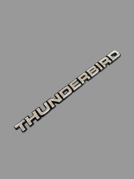 Thunderbird Yazı Döküm Araç Aksesuarı 20 cm