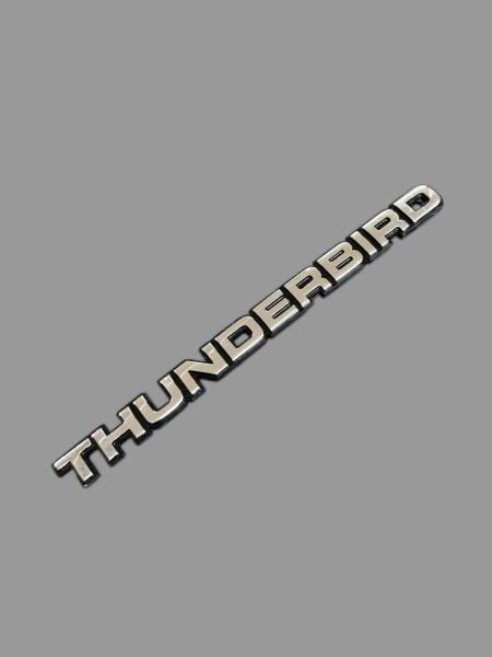 Thunderbird Yazı Döküm Araç Aksesuarı 23 cm