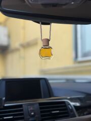 Oto Kokusu Kavun Kokulu Asma İpli Cam Şişe 10 ML