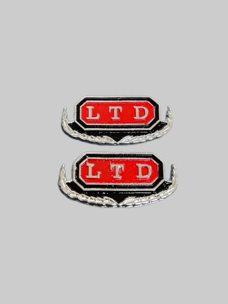 Çelenkli LTD Döküm Araç Aksesuarı Mavi