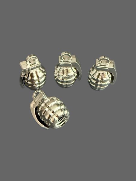 El Bomba Sibop Kapağı 4'li Krom Kaplama Sibop Kapağı