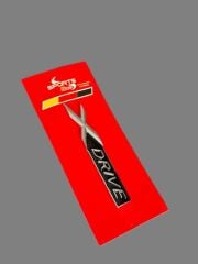 Drive Metal Arka Bagaj Yazısı 9cm Siyah
