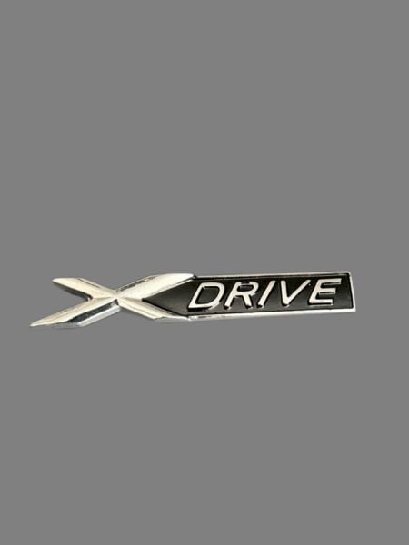 Drive Metal Arka Bagaj Yazısı 9cm Siyah