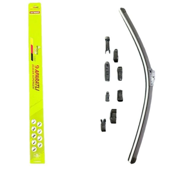 Silecek Süpürgesi 9 Aparatlı 600 Mm