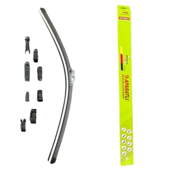 Silecek Süpürgesi 9 Aparatlı 650 Mm