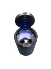 Led Işıklı Araç İçi Küllük Siyah