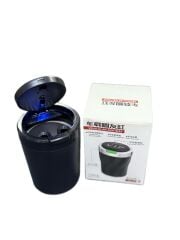 Led Işıklı Araç İçi Küllük Siyah