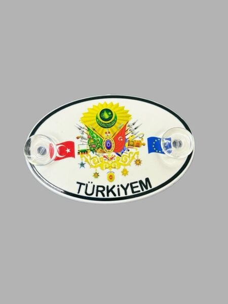 Türkiyem Pleksi Oval Arma