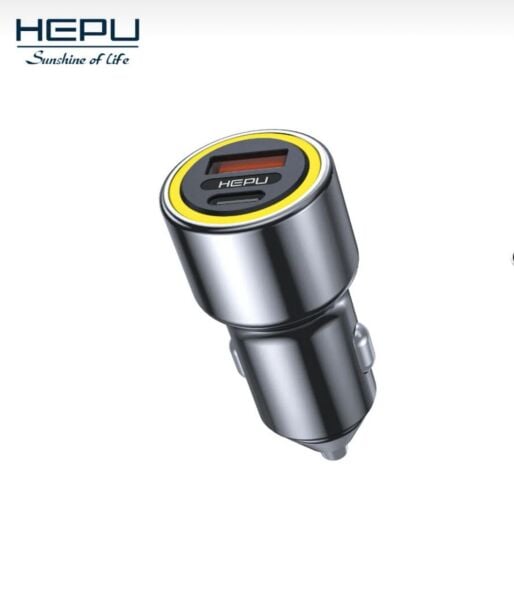 HP-782 48W Hızlı Araç Şarjı – Type-C & USB Çıkışlı Metal Gövde