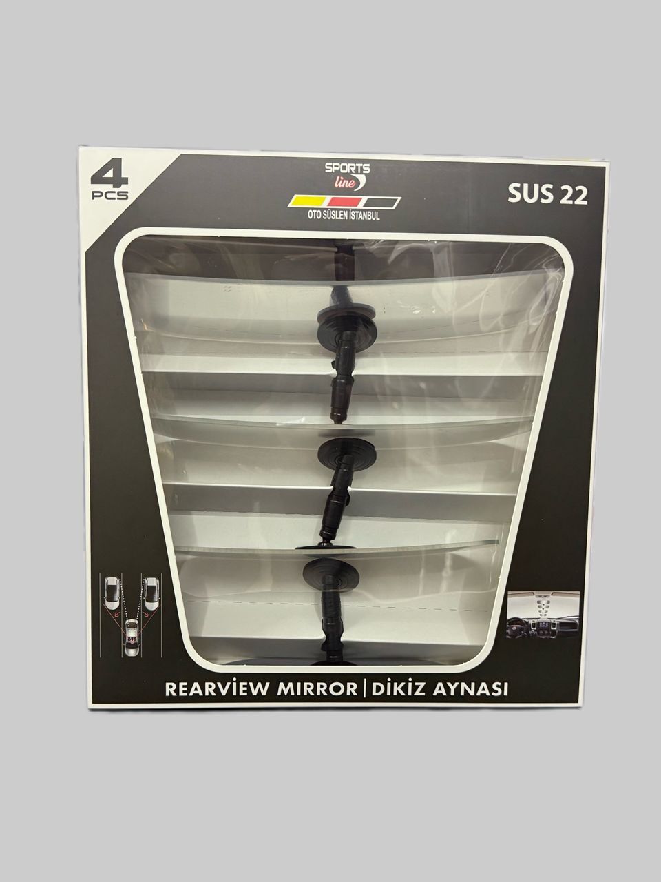 4'Lü Dikiz Ayna Seti