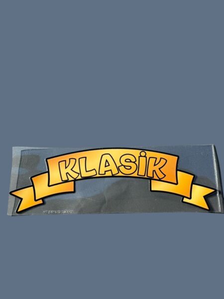 Kurdele Yazı Sticker Klasik 20.5x6cm