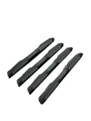 Geçmeli Parlak Siyah Reflektörlü Kapı Koruyucu