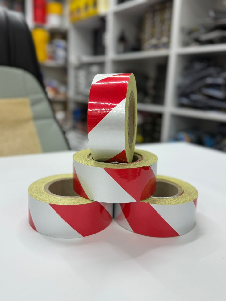 Reflektif Şerit/Sarı-Kırmızı