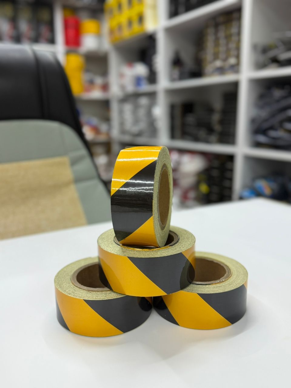 Reflektif Şerit/Sarı-Siyah